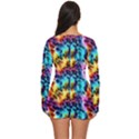 Rainbow Leopard 2 Long Sleeve Boyleg Swimsuit View4