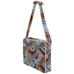 Money Pattern Cross Body Office Bag by artworkshop