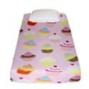 Cupcakes! Fitted Sheet (Single Size) View1