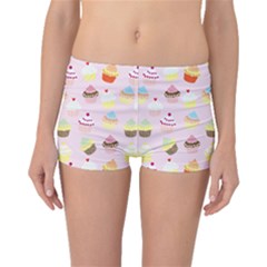 Cupcakes! Boyleg Bikini Bottoms by fructosebat