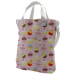 Cupcakes! Canvas Messenger Bag by fructosebat