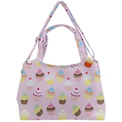 Cupcakes! Double Compartment Shoulder Bag by fructosebat