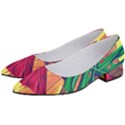 Monstera Tropical Design Beach Women s Low Heels View2