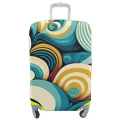 Waves Luggage Cover (medium) by fructosebat