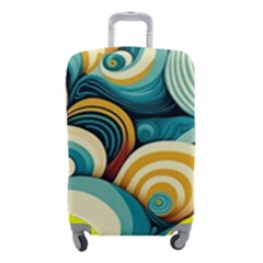 Waves Luggage Cover (small) by fructosebat