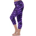 Purple Scales! Capri Winter Leggings  View2