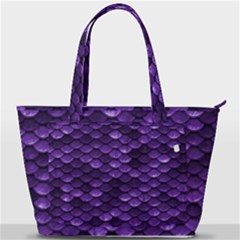 Purple Scales! Back Pocket Shoulder Bag  by fructosebat