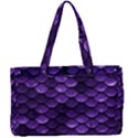 Purple Scales! Canvas Work Bag View1