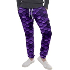 Purple Scales! Men s Jogger Sweatpants by fructosebat