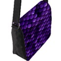 Purple Scales! Flap Closure Messenger Bag (L) View2