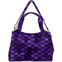 Purple Scales! Double Compartment Shoulder Bag View2