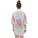 Flowers Art T- Shirtflowers T- Shirt (14) Open Front Chiffon Kimono View2