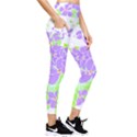 Flowers Art T- Shirtflowers T- Shirt (16) Pocket Leggings  View4