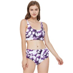 Grapes T- Shirt Purple Grapes Photo T- Shirt Frilly Bikini Set