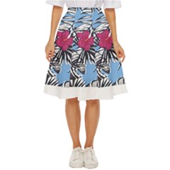 Hawaii T- Shirt Hawaii Blossom Fashion T- Shirt Classic Short Skirt by maxcute