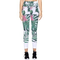 Hawaii T- Shirt Hawaii Leather Flower Garden T- Shirt Pocket Leggings  by maxcute