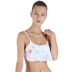 Hello Spring T- Shirt Happy Spring Yall Flowers Bloom Floral First Day Of Spring T- Shirt Layered Top Bikini Top 