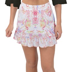 Tiger Face T- Shirttiger T- Shirt (5) Fishtail Mini Chiffon Skirt