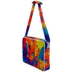 Colorfull Pattern Cross Body Office Bag by artworkshop