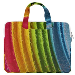  Colorful Illustrations Macbook Pro 16  Double Pocket Laptop Bag  by artworkshop