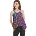 Bubble color Flowy Camisole Tank Top View1