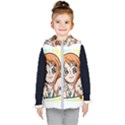 Nami Lovers Money Kids  Hooded Puffer Vest View1