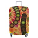 Abstract Background Digital Green Luggage Cover (Medium) View1