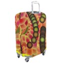 Abstract Background Digital Green Luggage Cover (Medium) View2