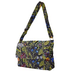 Mosaic Background Pattern Texture Full Print Messenger Bag (s)