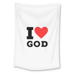 I Love God Large Tapestry by ilovewhateva