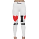 I love christ Lightweight Velour Classic Yoga Leggings View1