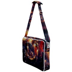 Nebula Galaxy Stars Astronomy Cross Body Office Bag by Uceng