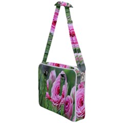 Flowers Cross Body Office Bag by artworkshop