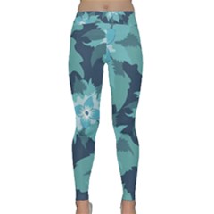 Graphic Design Wallpaper Abstract Classic Yoga Leggings by Ravend