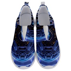 Ai Generated Digital Technology Computer Internet No Lace Lightweight Shoes by Ravend