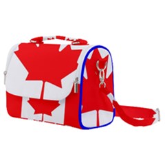 Canada Flag Canadian Flag View Satchel Shoulder Bag by Ravend