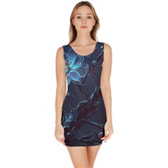 Ai Generated Cherry Blossom Blossoms Art Bodycon Dress