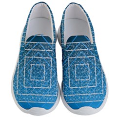 Network Social Abstract Men s Lightweight Slip Ons by Ravend