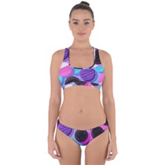 Cookies Chocolate Cookies Sweets Snacks Baked Goods Cross Back Hipster Bikini Set