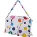 Polka Dot Canvas Crossbody Bag View2