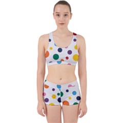 Polka Dot Work It Out Gym Set by 8989