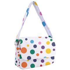 Polka Dot Courier Bag by 8989