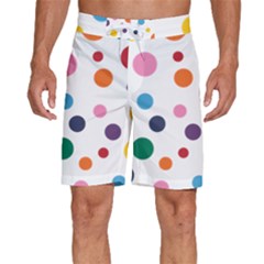 Polka Dot Men s Beach Shorts by 8989