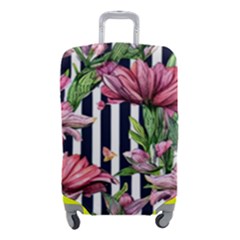 Tropical Botanical Flowers In Watercolor Luggage Cover (small)