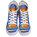 Summer Sunset Surf Men s Hi-Top Skate Sneakers View1