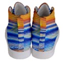 Summer Sunset Surf Men s Hi-Top Skate Sneakers View4