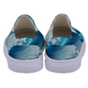 Pastel Beach Wave Kids  Canvas Slip Ons View4