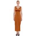 Orange Chocolat	 - 	Fitted Maxi Dress View1