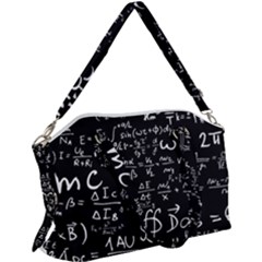 E=mc2 Text Science Albert Einstein Formula Mathematics Physics Canvas Crossbody Bag by Jancukart