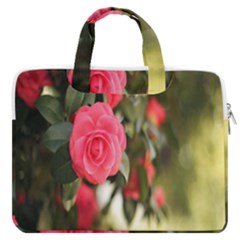 Flower Macbook Pro 16  Double Pocket Laptop Bag  by artworkshop